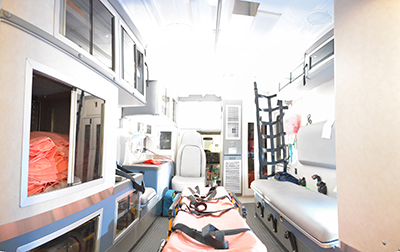 Pro Care Equipment Rental for Film & TV Productions: Ambulance Interior